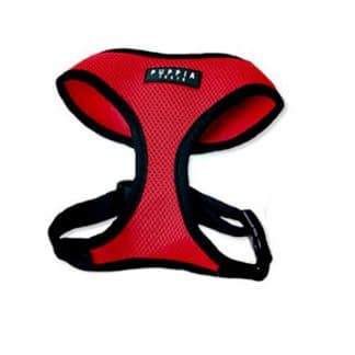 Puppia Soft Harness - Red-0