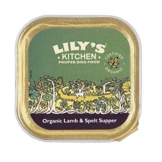 Organic Lamb and Spelt Supper for Dogs - 150g-0