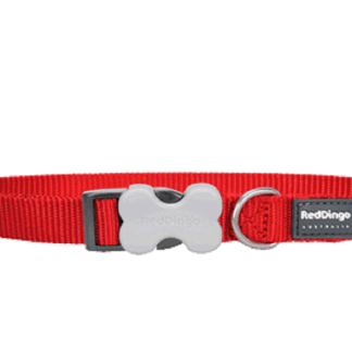 Red Dingo Dog Collars - Red-0