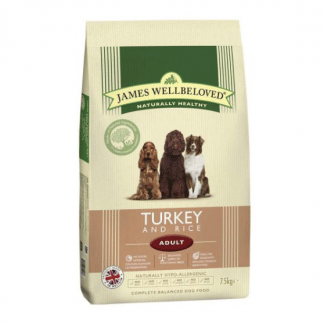 James Wellbeloved Adult Dog - Turkey & Rice - 2 kg-0