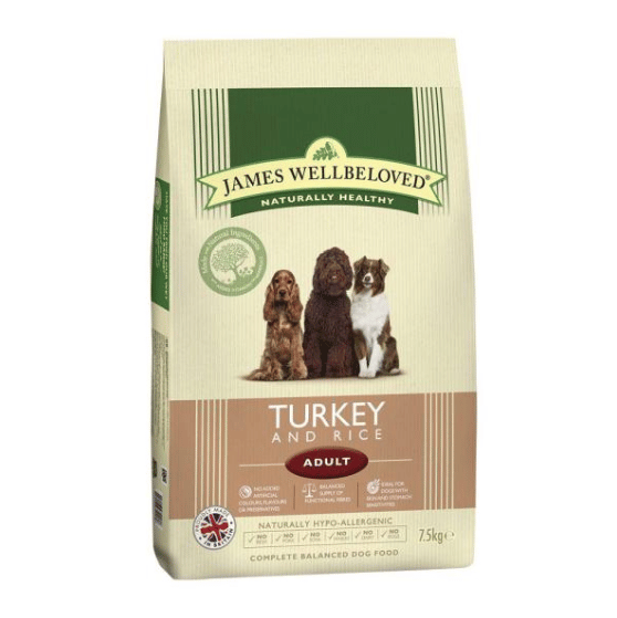 James Wellbeloved Adult Dog - Turkey & Rice - 2 kg-0