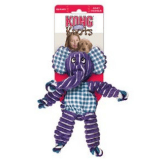 KONG Floppy Knot Toys- Med/Large - Elephant