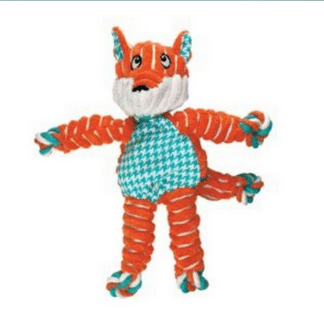 KONG Floppy Knot Toys - Sml/Med - Fox