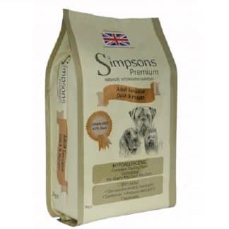 Simpsons Duck & Potato Grain Free Dog Food-0