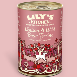 Lily's Kitchen Venison and Wild Boar Terrine - 400g