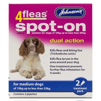 Johnson's Dual Action Spot-on Flea Treatment -0