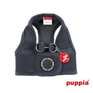 Puppia Soft Vest Jacket Harness - Grey-0