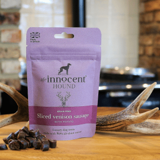 The Innocent Hound - Sliced Venison Sausage 70g-0