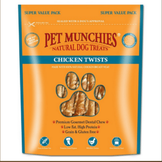 Pet Munchies Chicken Twists - Bumper 290g