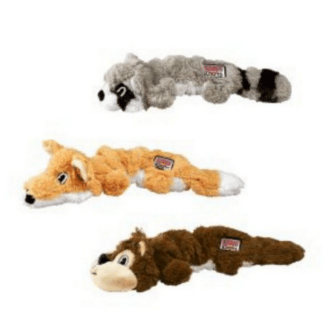 KONG Scrunch Knots - Fox/Raccoon/Squirrel - Medium/Large