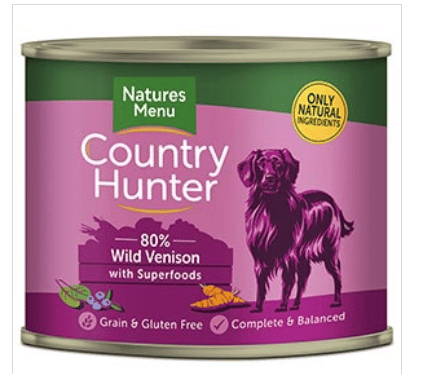 Natures Menu Country Hunter Wild Venison Adult Dog Food 600g