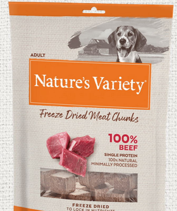 Nature's Variety Freeze Dried Beef Chunks