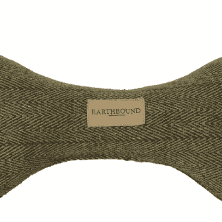Earthbound Squeaky Tweed Bone Toy
