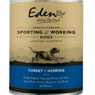 Eden Wet Food for Working and Sporting Dogs: Turkey and Herring