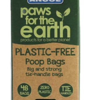 Ancol Paws for the Earth compostable plastic free poo bags - 48