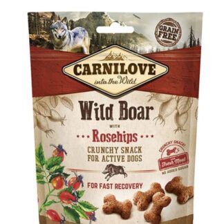 Carnilove Wild Boar with Rosehip Crunchy Snack