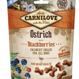 Carnilove Ostrich with Blackberries Crunchy Snack