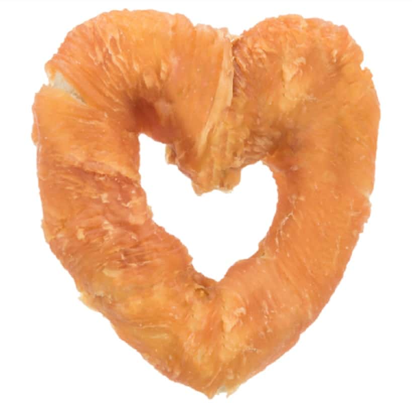 Trixie Chicken Heart (Rawhide)