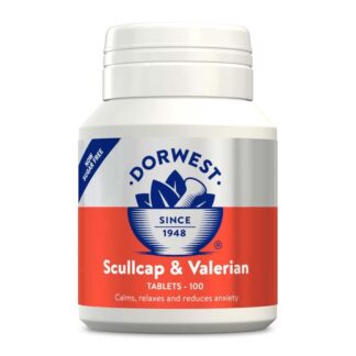 Dorwest Skullcap & Valerian Tablets (100 tablets)