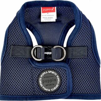Puppia Soft Vest Jacket Harness- Navy