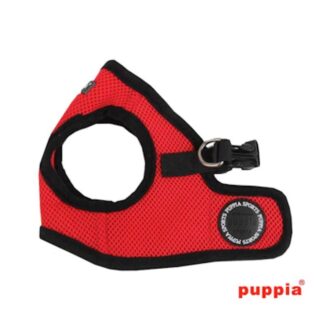 Puppia Soft Vest Jacket Harness- Red