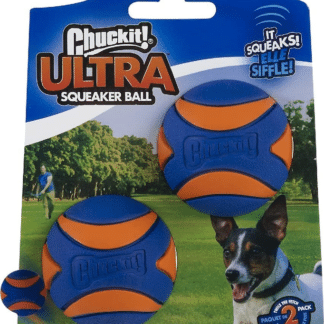 Chuckit! Ultra Squeaker Ball 2 Pack