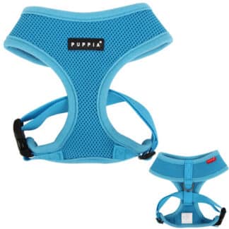 Puppia Soft Harness- Sky Blue
