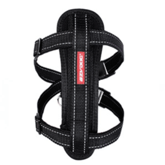 Ezy-Dog Chest Plate Car Harness (Black)