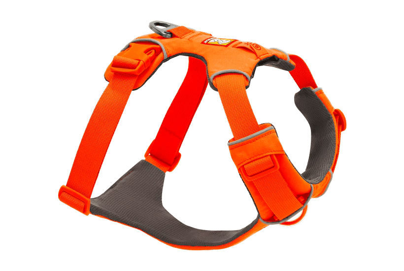 Ruffwear Front Range Harness in Blaze Orange